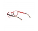 Lunettes de vue mixtes de le red collection en bois d'ébène et zébrano blanc