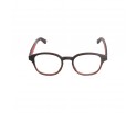 Lunettes de vue mixtes de le red collection en bois d'ébène et noyer