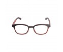 Lunettes de vue rectangulaire en bois d'ébène et noyer modèle de la red collection