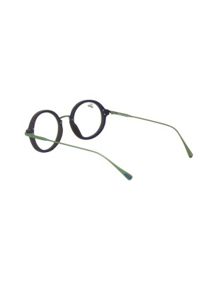 Lunettes optique en bois et titane vert modèle Sagarra de la Eden collection