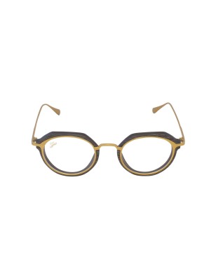 Lunettes optique en bois et titane - Lorea vue de face