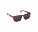 Lunettes soleil polarisées en bois de rose pour homme