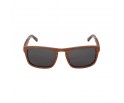 Lunettes soleil polarisées en bois de rose pour homme