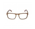 Lunettes de vue en bois de rose pour homme