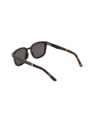 Lunettes de soleil pour hommes en bois de rose et ébène modèle bloom de la gold collection