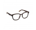 Lunettes de vue pour hommes en bois de rose et ébène modèle bloom de la gold collection