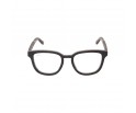 Lunettes de vue pour hommes en bois de rose et ébène modèle bloom de la gold collection