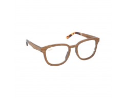 2169-Lunettes de vue pour hommes en bois de rose et ébène modèle bloom de la gold collection