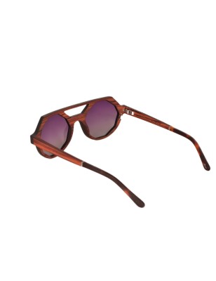 EGUZKI- Lunettes de soleil en bois 