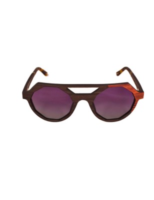 EGUZKI- Lunettes de soleil en bois 