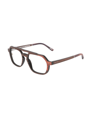 Lunettes de vue en bois - GATZAK - M.O.U Company