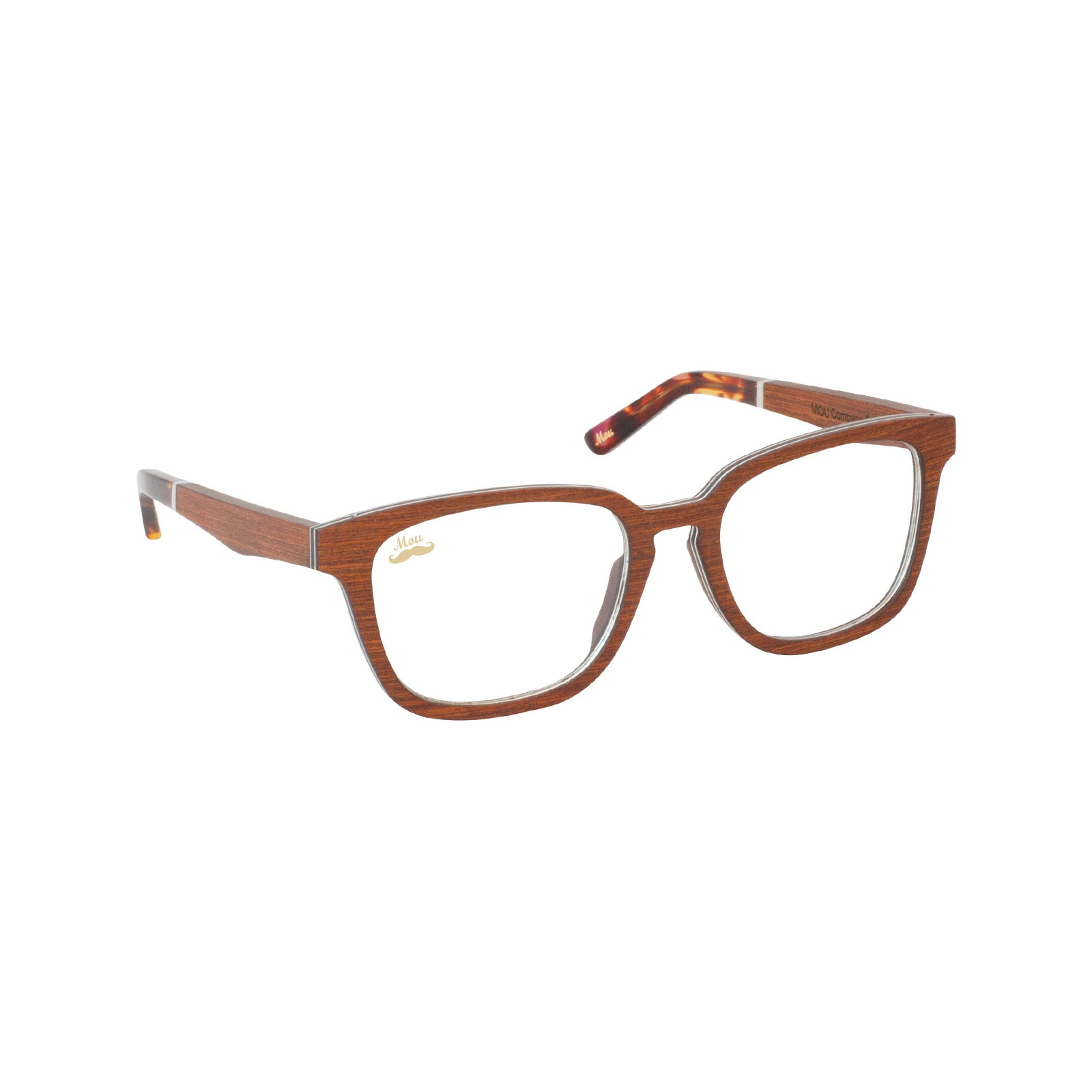 Lunettes de vue en noyer - Gold Collection ANDAMAN