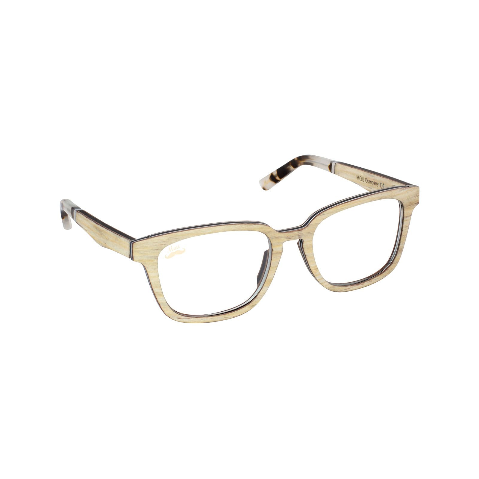 Lunettes de vue en bois de chêne et d'ébène - Gold Collection ANDAMAN