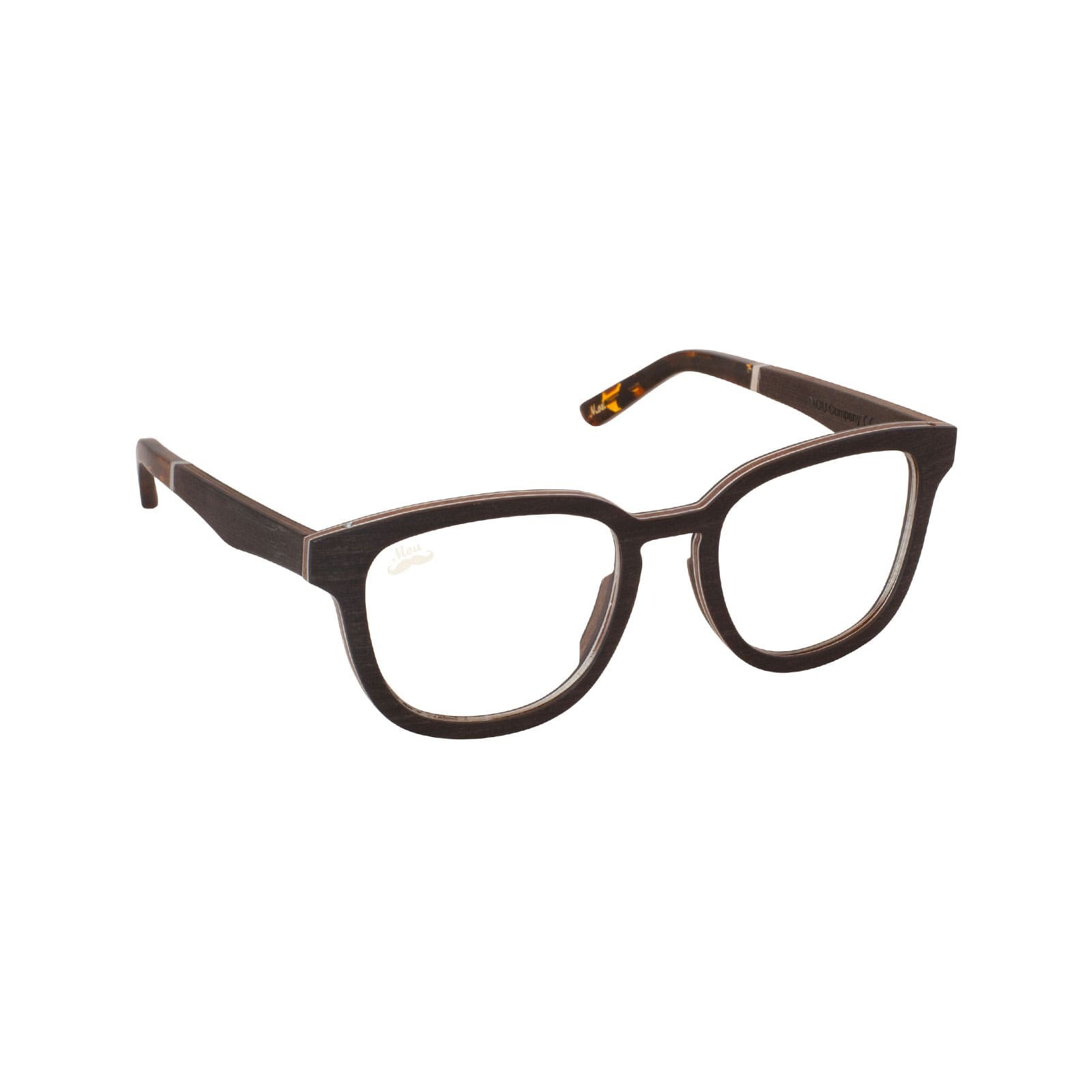 Lunettes de vue en bois d'ébène - Gold Collection BLOOM