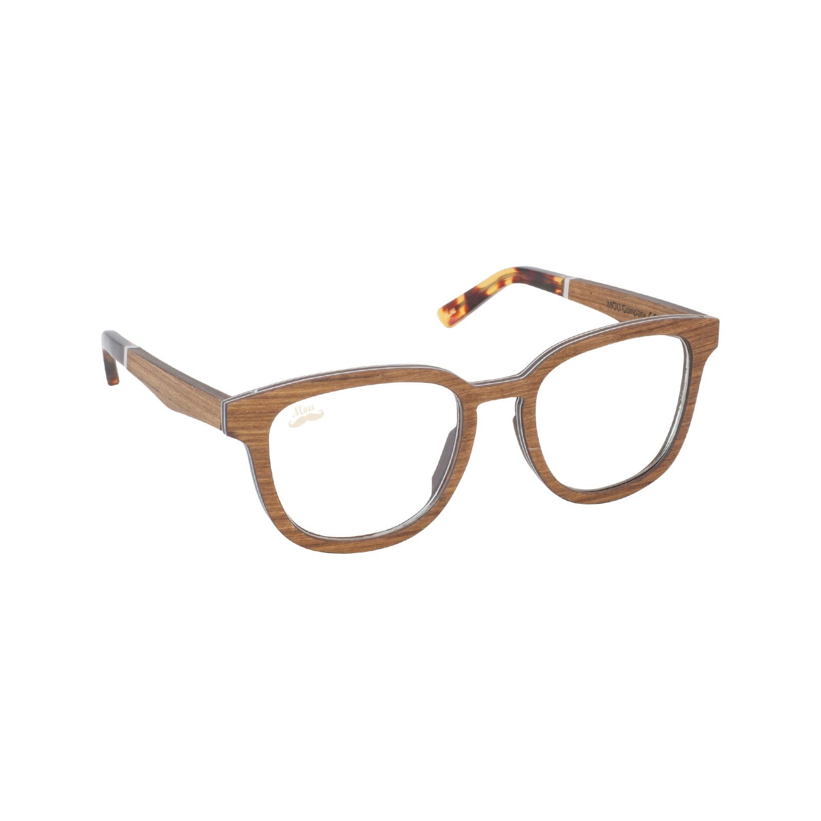 Lunettes de vue en noyer - Gold Collection BLOOM