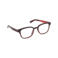 Lunettes de vue en bois d'ébene et noyer - Red Collection BELZA