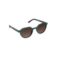 Lunettes polarisées en bois de santal et d'érable teinté vert - Betikoa EDEN COLLECTION