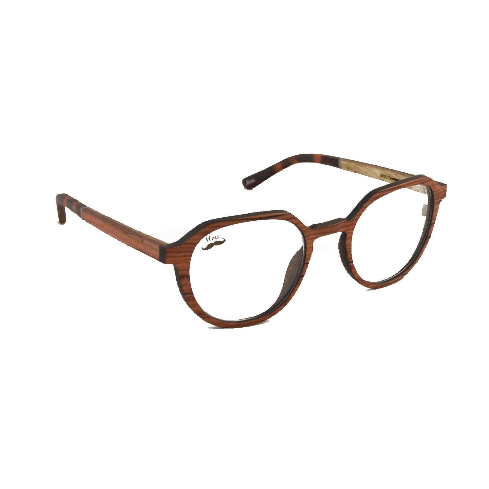 Lunettes de vue en bois de cumaru - Brut Collection Sorrera