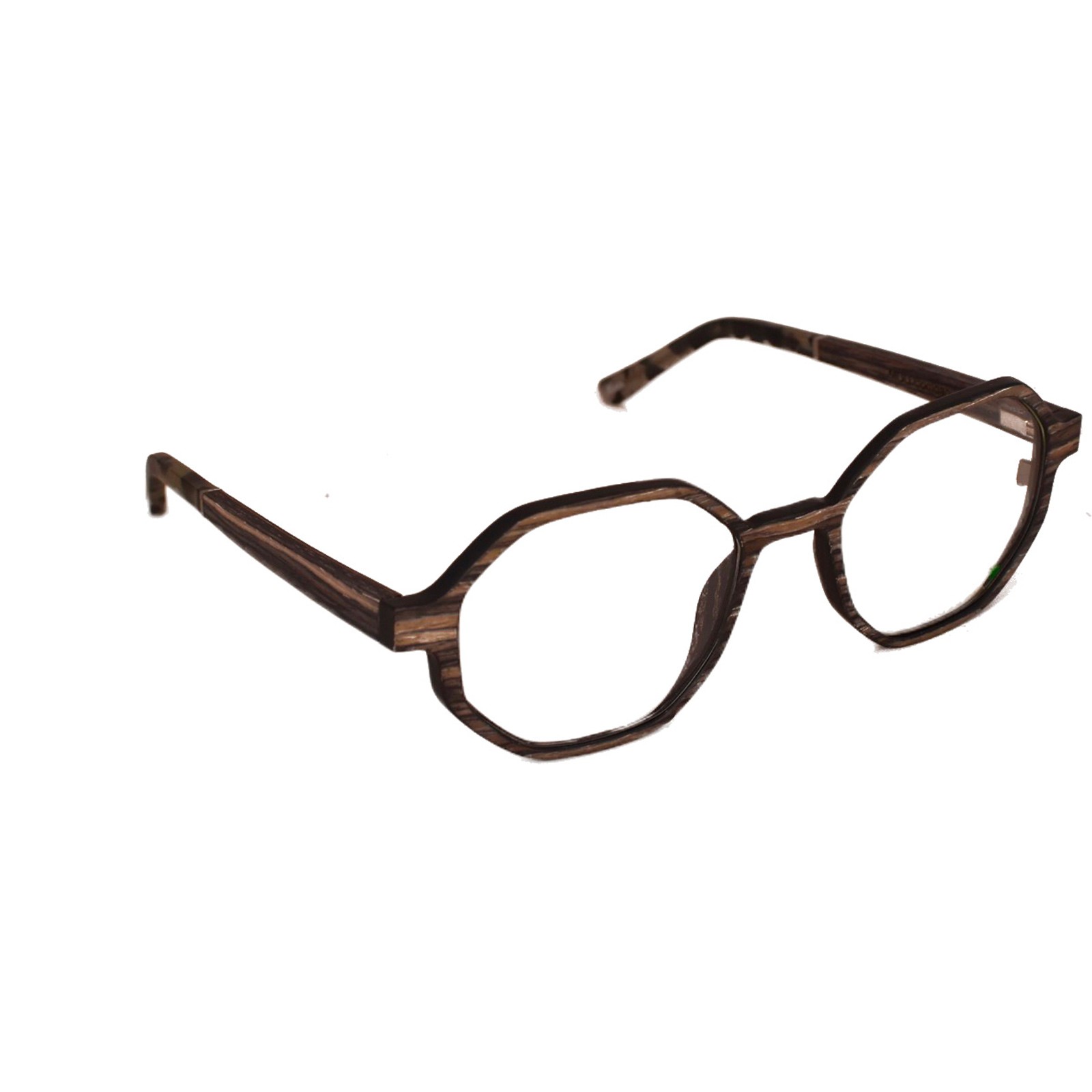 Lunettes de vue en bois de santal - Brut Collection Océa (Medium)