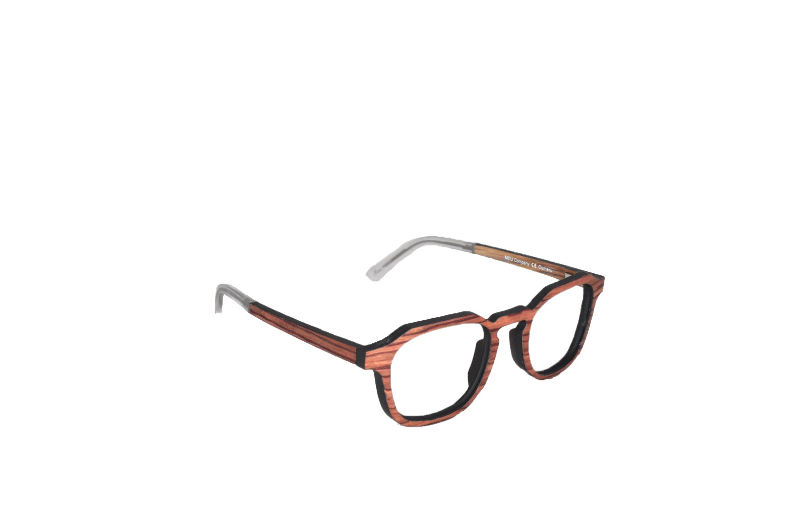 Lunettes de vue en bois de Cumaru - Nerea Collection Bizia C002