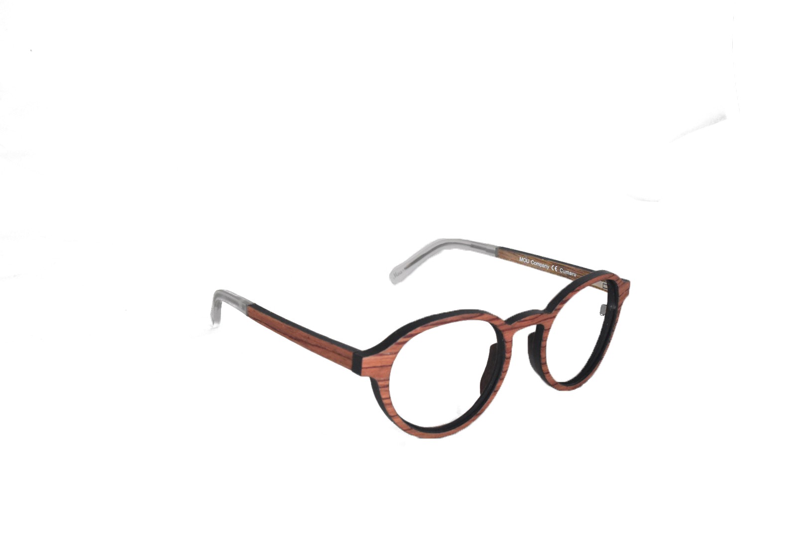 Lunettes de vue en bois de Cumaru - Nerea Collection Loria C002