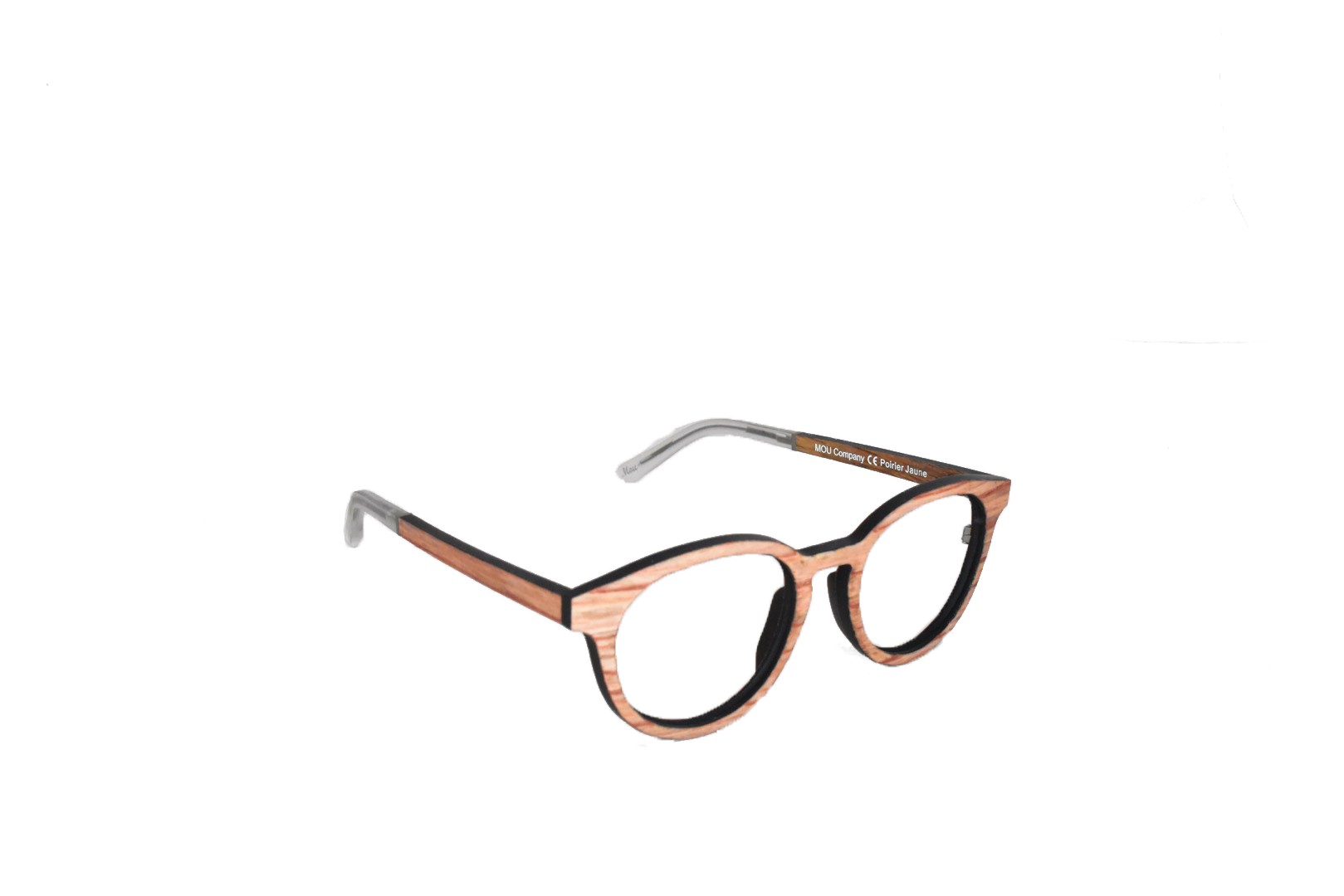 Lunettes de vue en bois de Poirier jaune - Nerea Collection Nahia C007