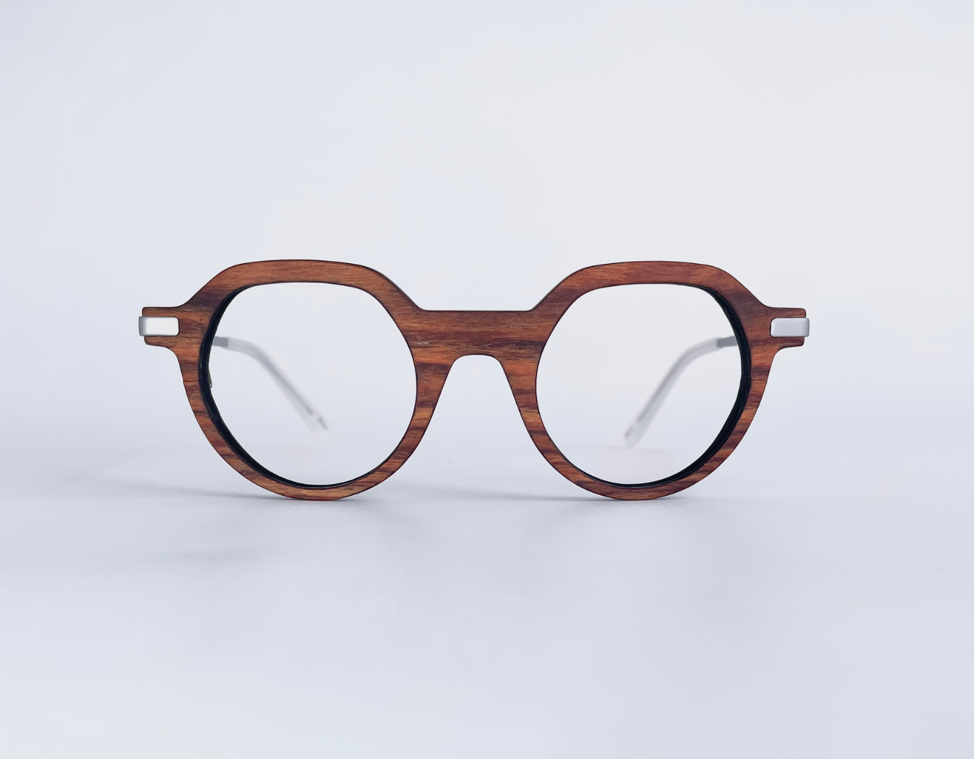 Lunettes de vue en bois de Racine de Cumaru - ETXALDE Collection ONTZIOLAC08