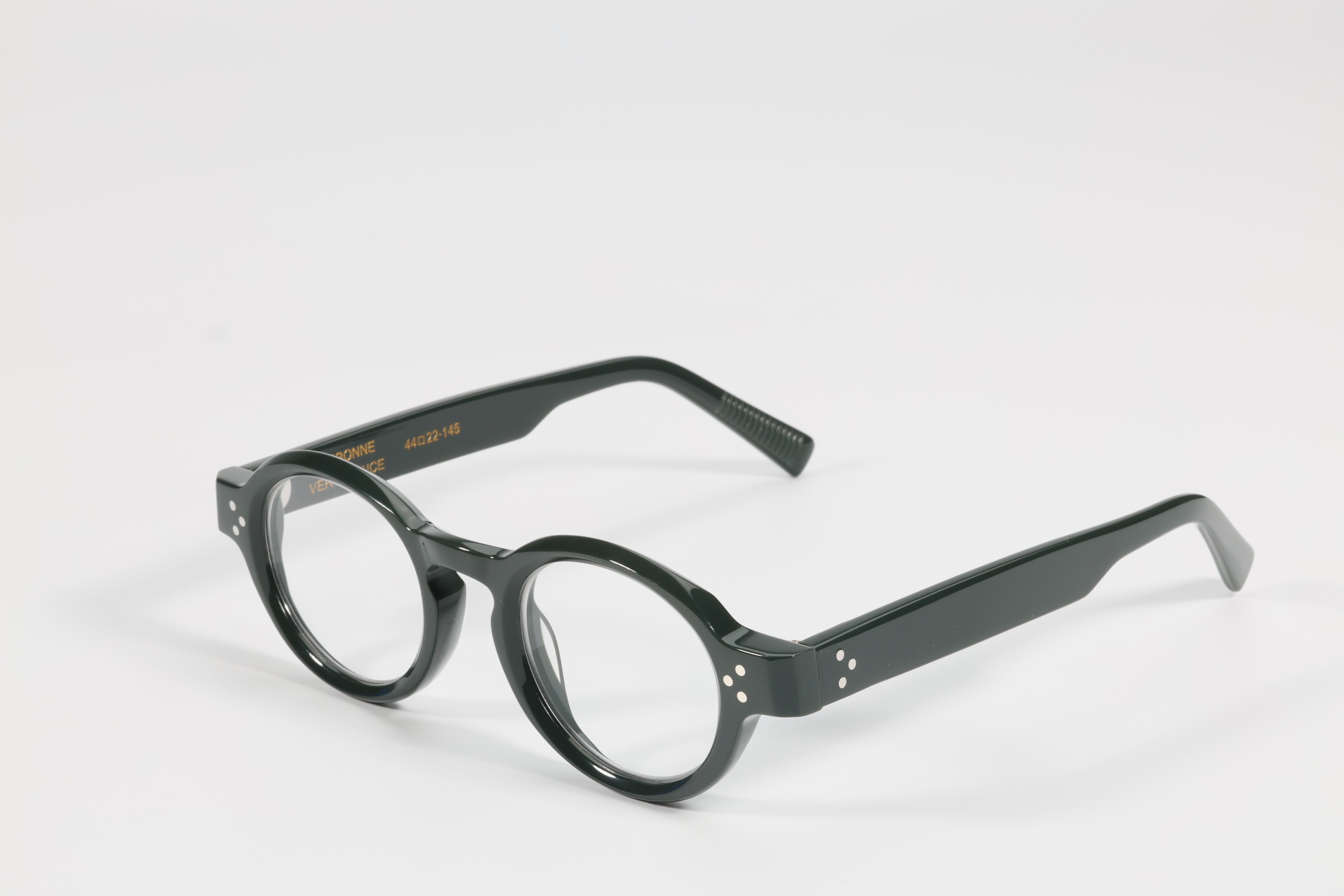 Lunettes de vue en acétate M49 - Collection Pays Basque - Arbonne Vert Foncé