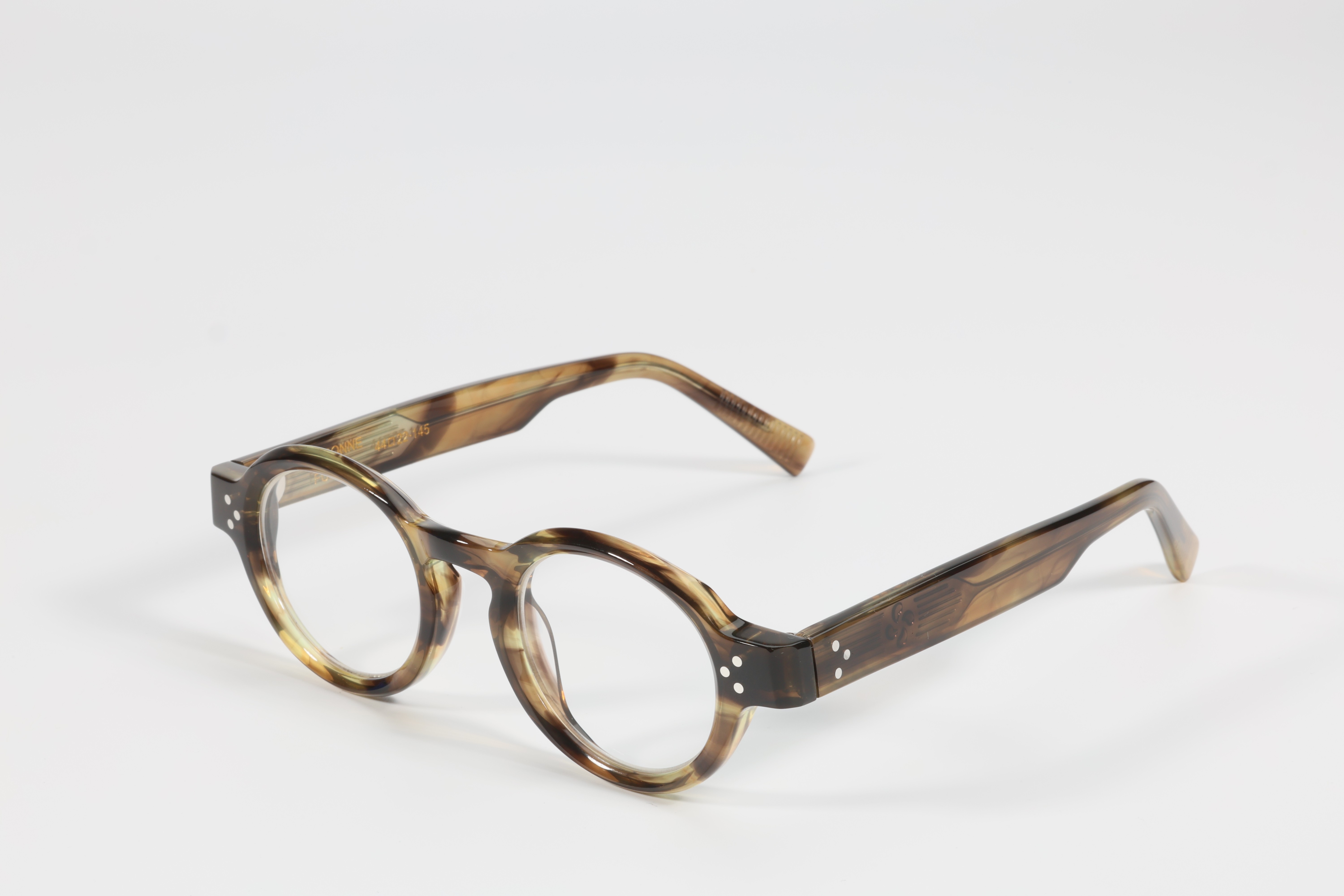 Lunettes de vue en acétate M49 - Collection Pays Basque - Arbonne Fumée