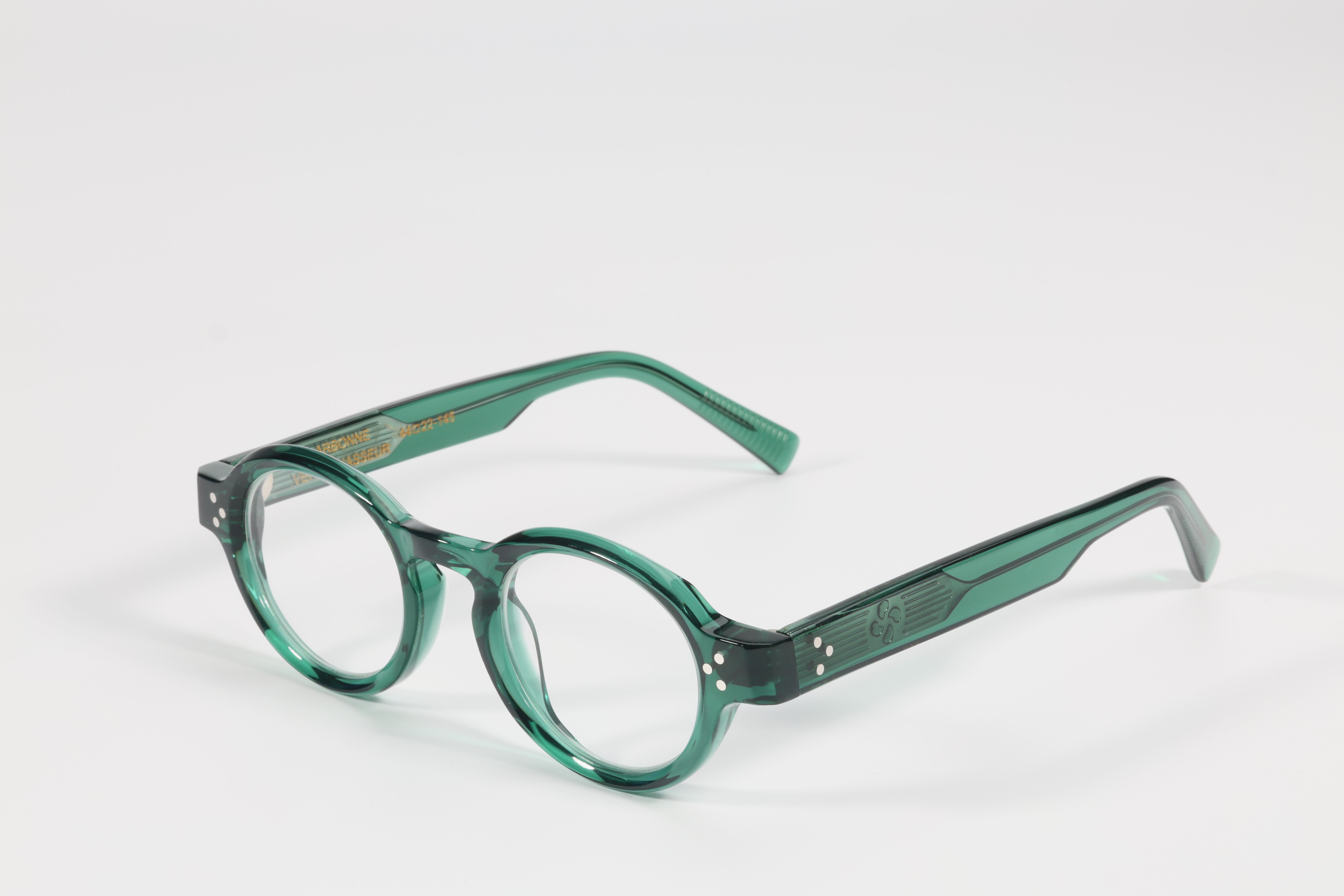 Lunettes de vue en acétate M49 - Collection Pays Basque - Arbonne Vert Chasseur