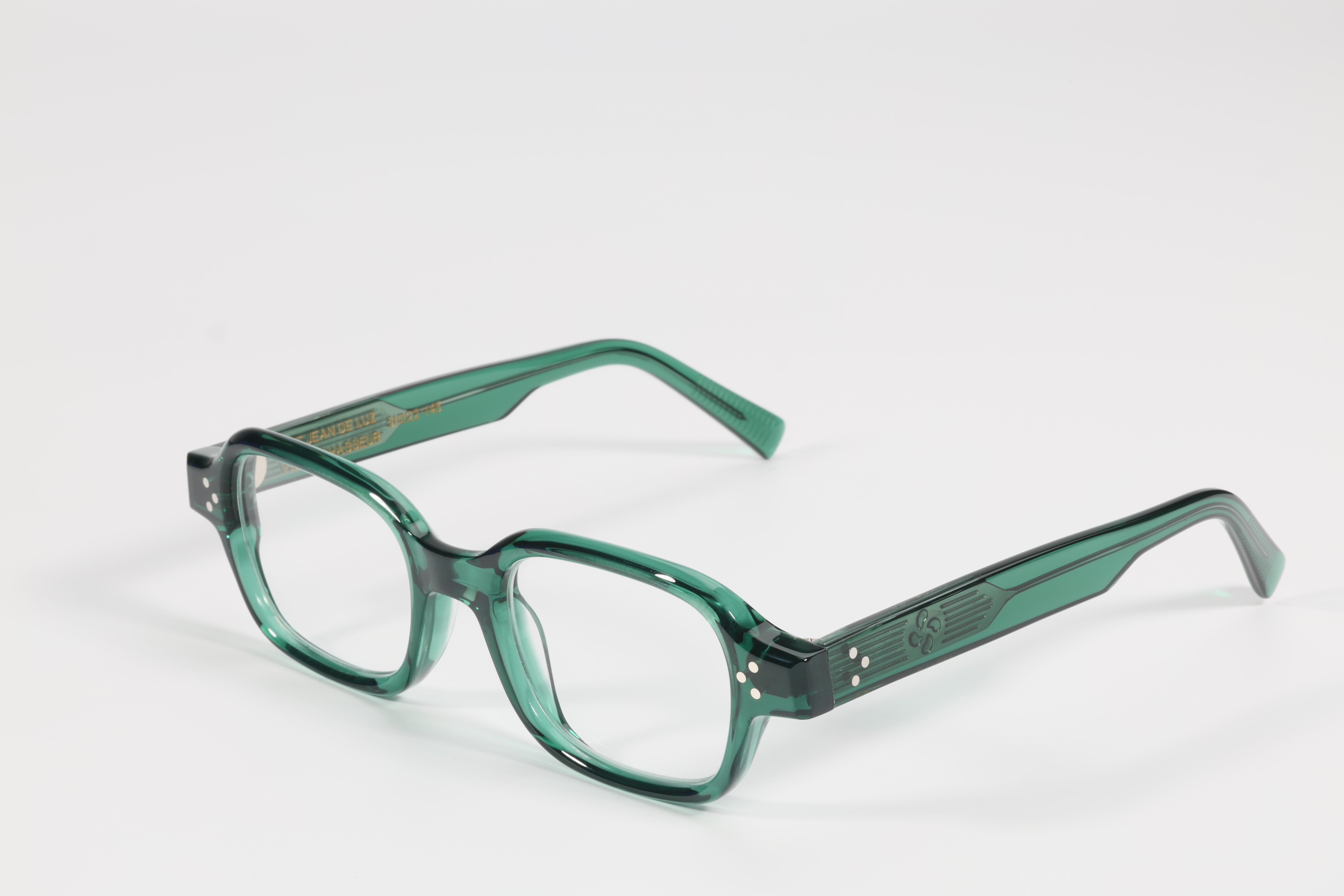 Lunettes de vue en acétate M49 - Collection Pays Basque - St Jean de Luz Vert Chasseur