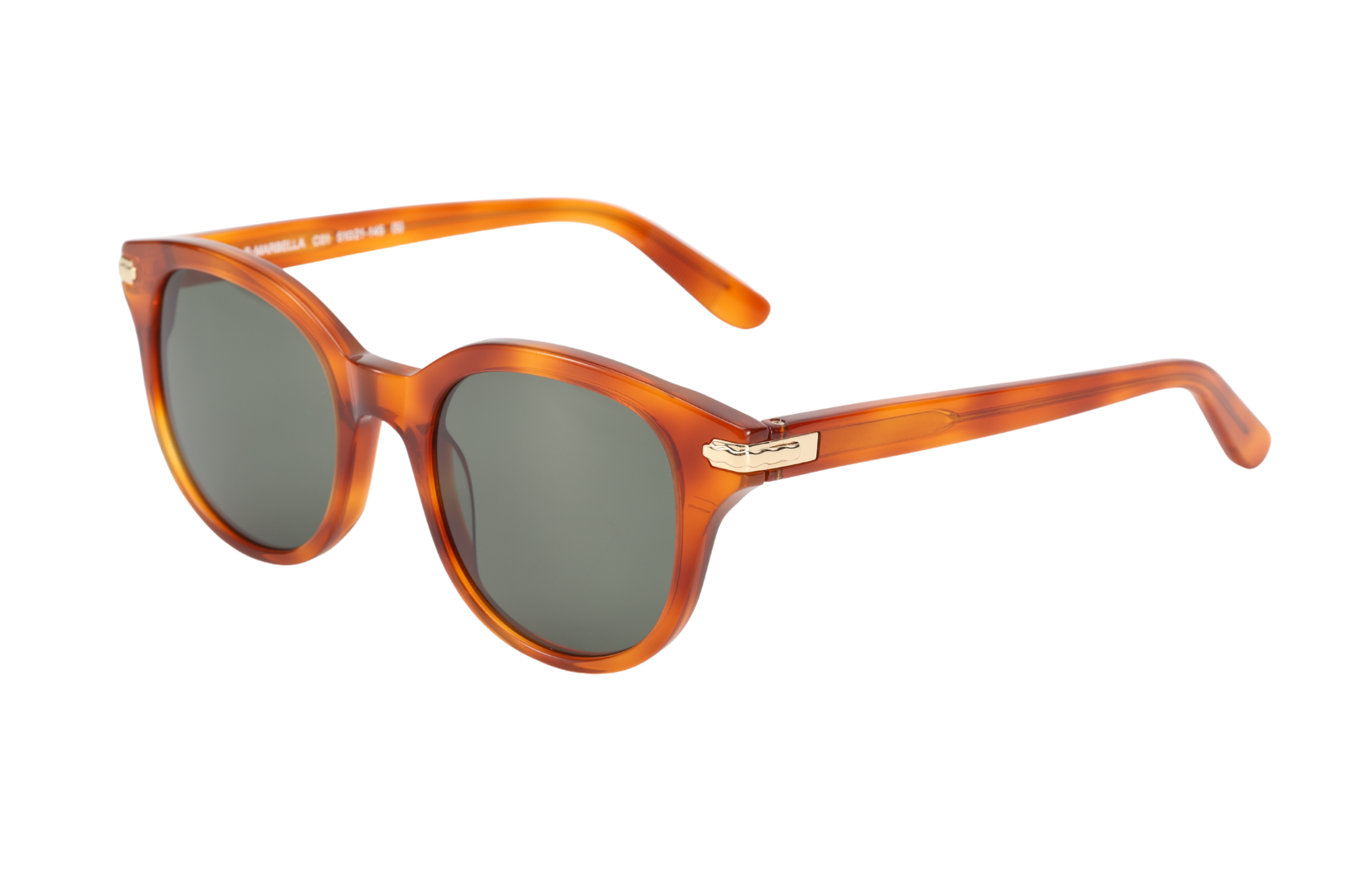 Lunettes de soleil en acétate M49 - Collection Pays Basque - Marbella Miel Honesty Havanas