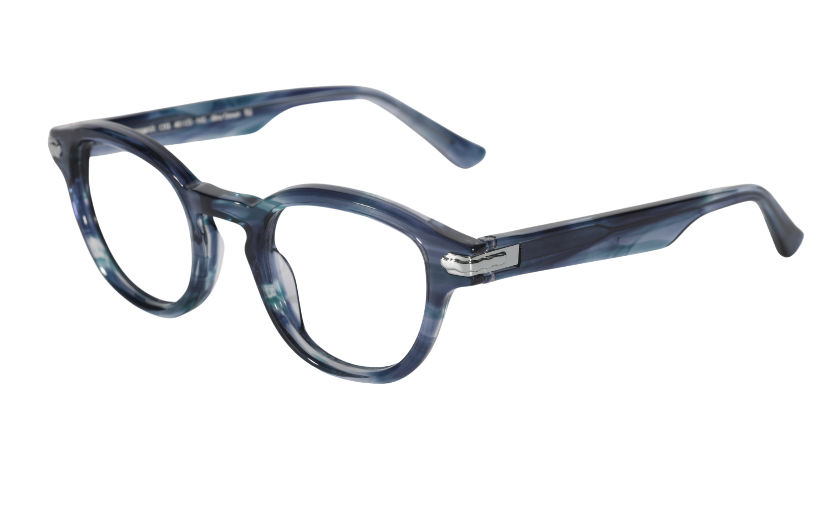 Lunettes de soleil en acétate M49 - Collection VAGUE - MIRAMAR Bleu Océan