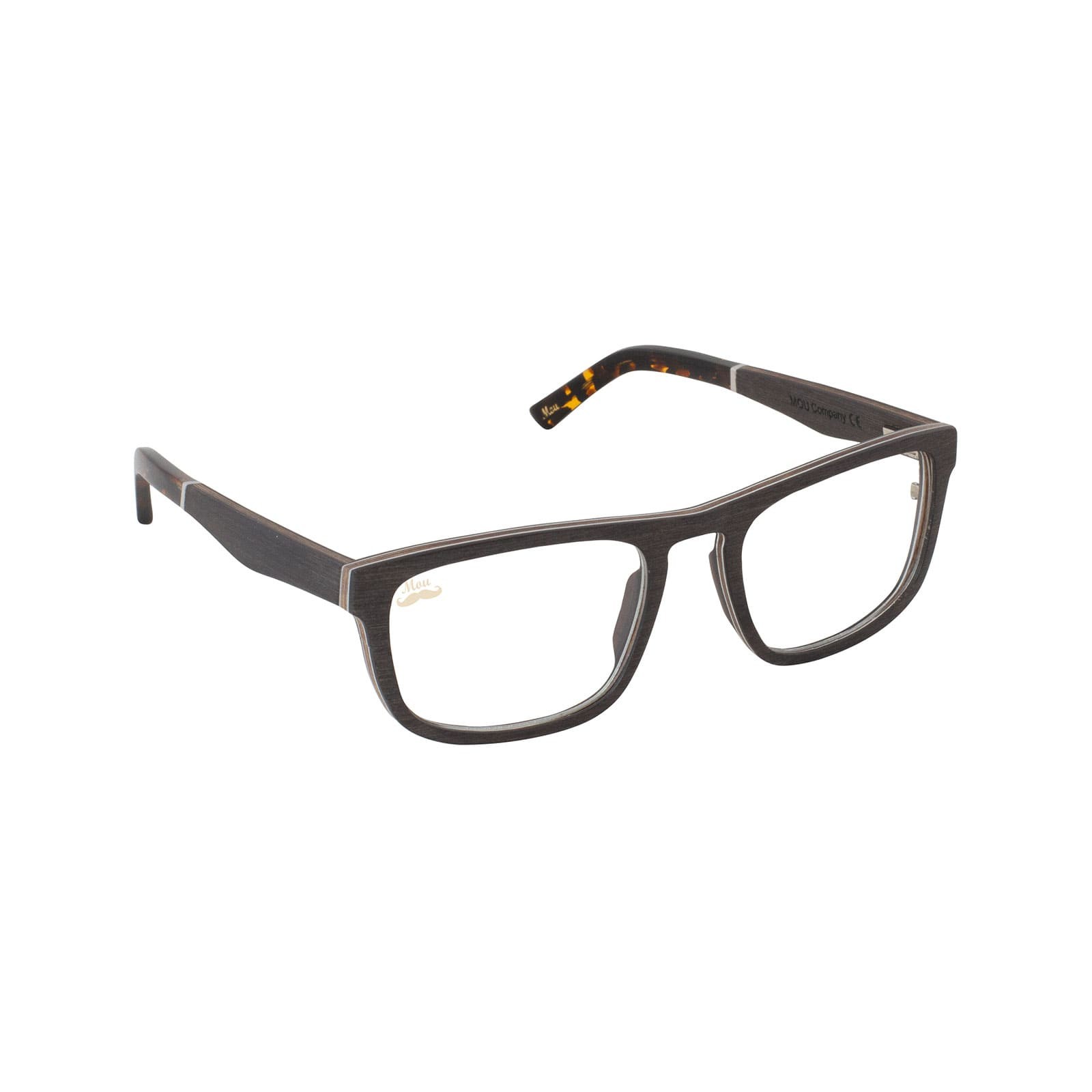 Lunettes de vue en bois d'ébène - Gold Collection LARRUN