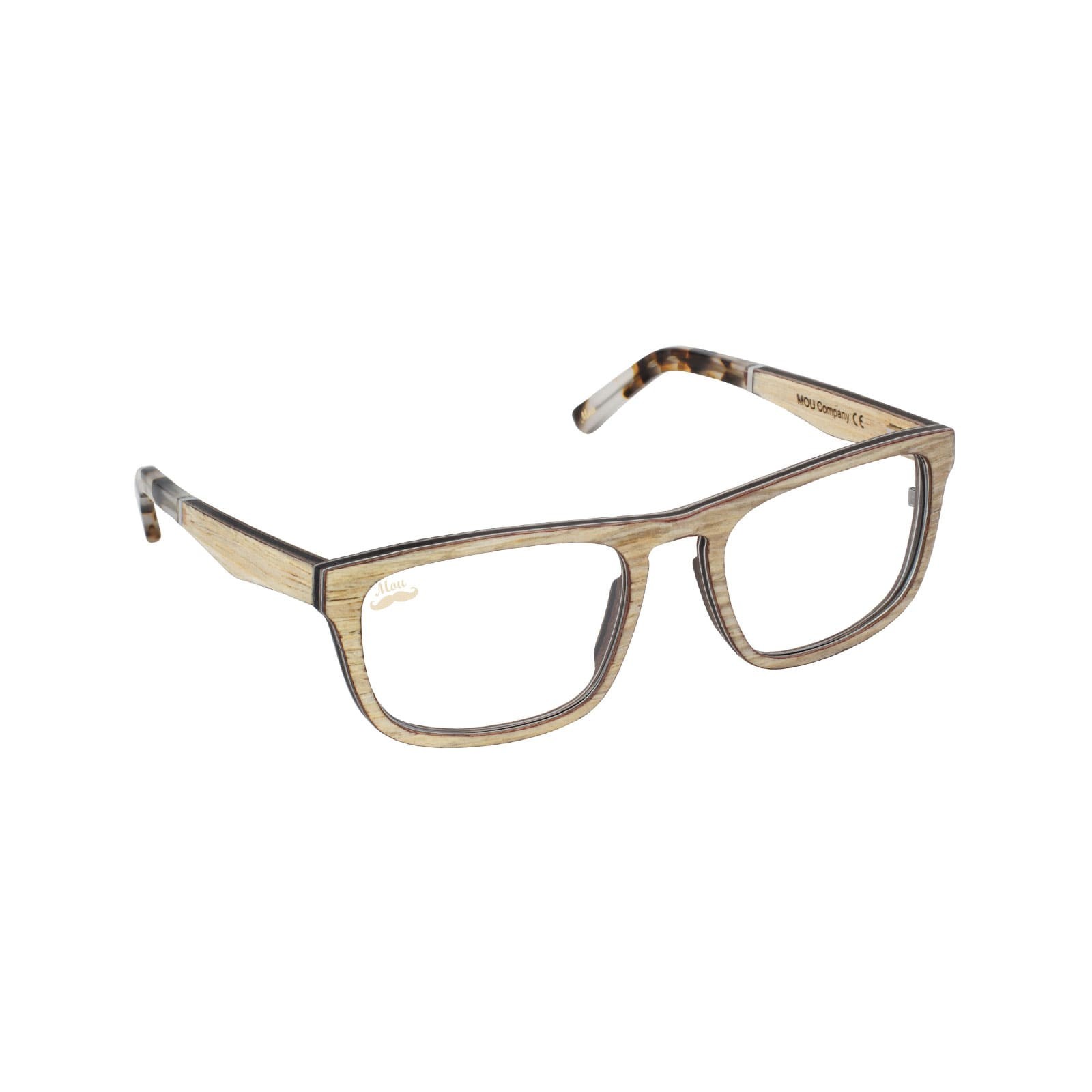 Lunettes de vue en bois de chêne - Gold Collection LARRUN