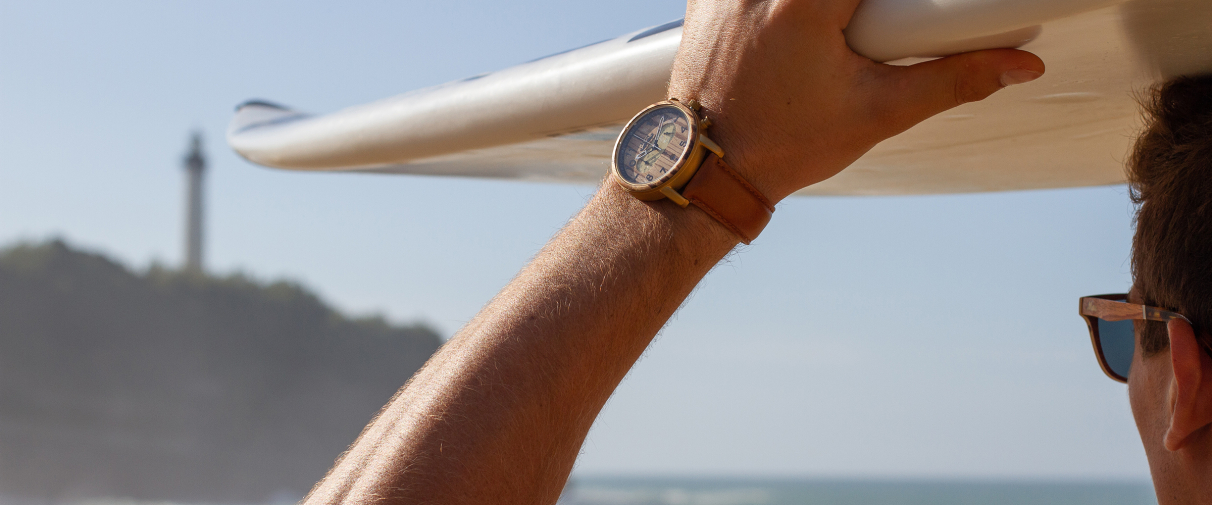 La montre en bois façon Mou Company